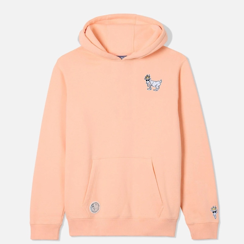 GOAT USA Peach Cream Youth Large Hoodie